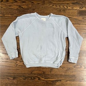 The Great Little size 10 light blue college sweatshirt
